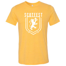 Load image into Gallery viewer, Scotfest 2022 "Lion Shield" Unisex Short Sleeve T-Shirt