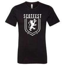 Load image into Gallery viewer, Scotfest 2022 "Lion Shield" Unisex Short Sleeve T-Shirt